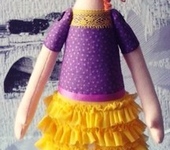 Другие куклы - Текстильная кукла ручной работы 01