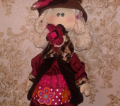Куклы Тильды - текстильная кукла Ангелина