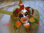 Интерьерные маски - Венецианская маска ,интерьерная. Шут