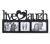 Элементы интерьера - Коллаж "live ♥ laugh"