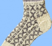 Носки и гольфы - Вязаные носки ручной работы №2