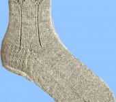 Носки и гольфы - Вязаные носки ручной работы №4