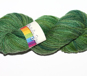 Шитье, вязание - ЭкоПряжа ручного крашения RainbowYarn расцветка "Дикие травы"