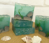 Мыло ручной работы - "Тайны океана" сувенирное мыло