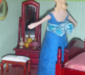 Другие куклы - Кукольная комната БУДУАР Ольги Лариной (румбокс + кукла)