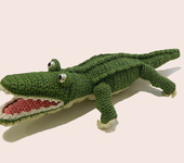 Вязаные куклы - Крокодил