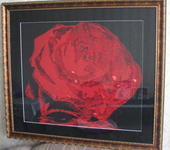 Вышитые картины - Картина "Роза"