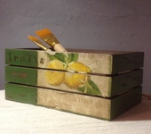 Предметы для кухни - Короб деревянный для фруктов "Citrus"