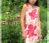 Одежда для девочек - Тропическое платье для девочки-подростка