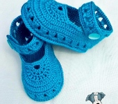 Для новорожденных - Пинетки -сандали