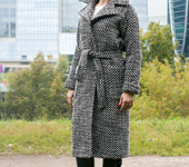 Верхняя одежда - Прямое пальто Элин из буклированной шерсти