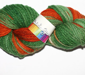 Шитье, вязание - ЭкоПряжа ручного крашения RainbowYarn расцветка "Земля"