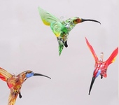 Элементы интерьера - Летящие колибри