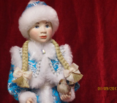 Другие куклы - Снегурочка с косичками