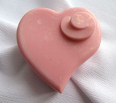 Мыло ручной работы - Сувенирное  мыло  "Сердце"