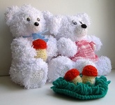 Мишки Тедди - Снежный медведь