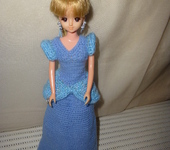 Одежда для кукол - платье Золушки