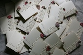 Свадебные открытки - Пригласительные "Цветочное ассорти"