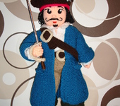 Вязаные куклы - Грозный пират