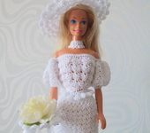 Одежда для кукол - Свадебное платье эпохи короля Эдварда