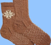 Носки и гольфы - Вязаные носки ручной работы №3