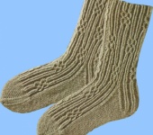 Носки и гольфы - Вязаные носки ручной работы №15