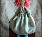 Другие куклы - кукла примитив - "Малышка Клодетта"