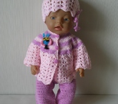 Одежда для кукол - Одежда для куклы Baby Born (Беби Бон ). Костюм для куклы с совенком
