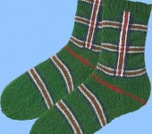 Носки и гольфы - Вязаные носки ручной работы №18