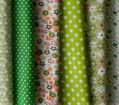 Шитье, вязание - Набор ткани 10 отрезов