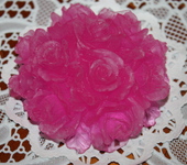 Оригинальные подарки - Натуральное мыло ручной работы "Розы для любимой"