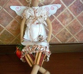 Куклы Тильды - Ангел счастливого дома