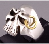 Кольца - Кольцо "Skull piercing"