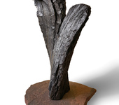 Скульптура - "Окаменелое дерево".  Декоративная фигура