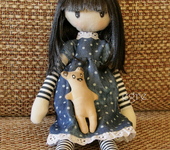 Другие куклы - Текстильная игровая куколка