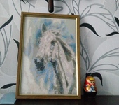 Вышитые картины - Алмазная картина Лошадь