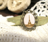 Кольца - Кольцо "Париж" овальное ажурное