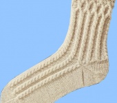 Носки и гольфы - Вязаные носки ручной работы №10