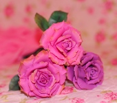 Оригинальные подарки - Розы ручной работы "Lovely"