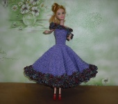 Другие куклы - вечернее платье для куклы барби