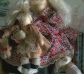 Другие куклы - Интерьерная кукла-кантри "Озорница"