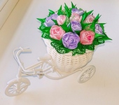 Оригинальные подарки - "Цветущий велосипед"