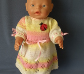 Одежда для кукол - Одежда для куклы Baby Born (Беби Бон ). Платье