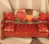 Мебель - Мебель для кукол "Очаровательный диванчик"