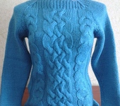 Кофты и свитера - Женская кофта с узорами