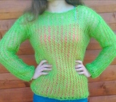Кофты и свитера - Пуловер женский "Нежность"