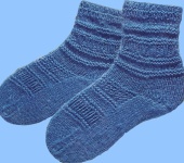 Носки и гольфы - Вязаные носки ручной работы №17