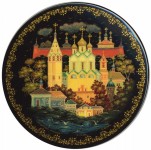 Живопись - шкатулка"покровский монастырь"