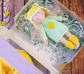 Куклы Тильды - Куколка малышка в коробочке