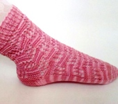 Носки и гольфы - Ажурные носки ручной работы